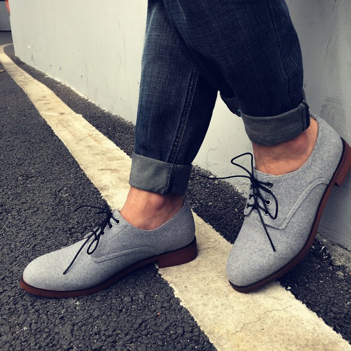 Men's Vintage British Style Low To Help Casual Shoes