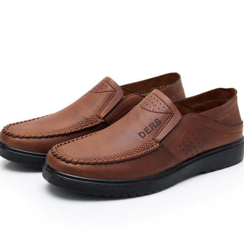 Mens Casual Outdoor Slip-on Soft Flat Shoes