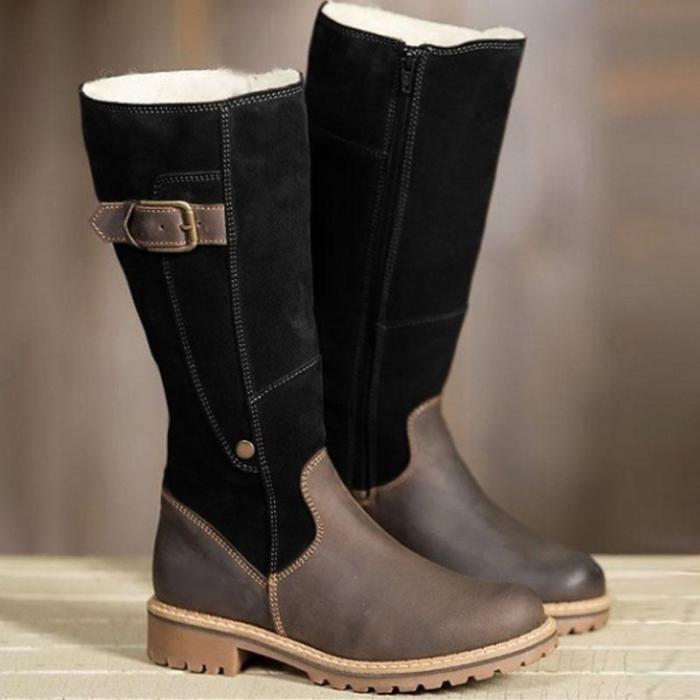 Women Fashion Leather Tall Boots