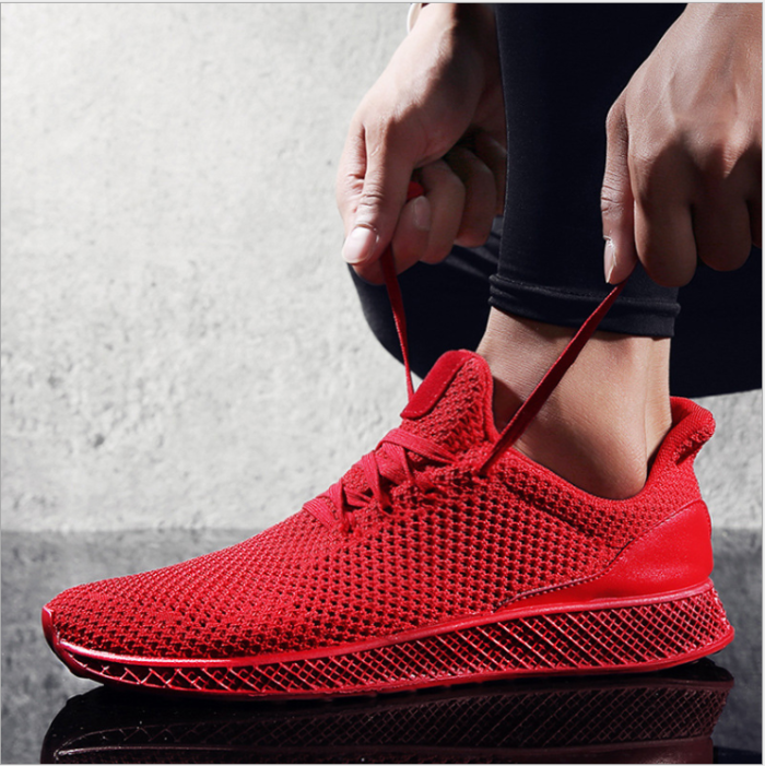 3D Print UB Tongue-Less Upper Sports Shoes