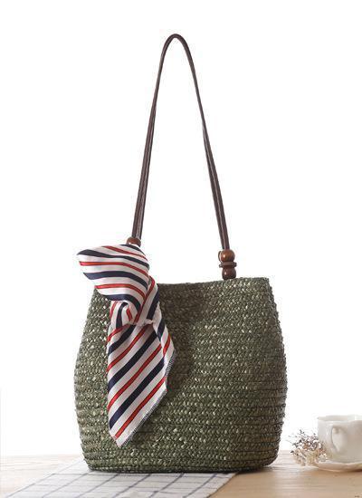 2019 New Style Straw Handbags Retro Shoulder Bags