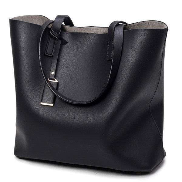 High-end PU Leather Tote Bag Handbag Vintage Shoulder Bag
