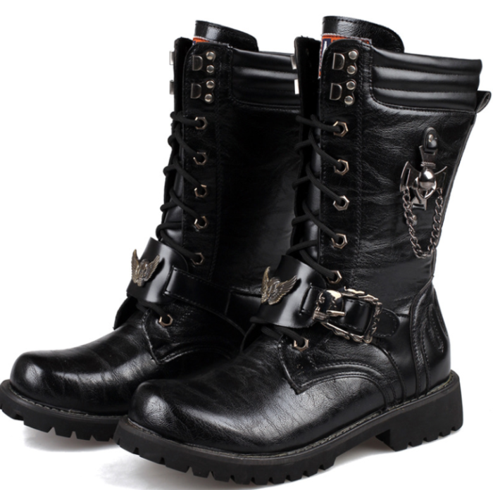 High-top men's boots combat boots military boots Martin boots