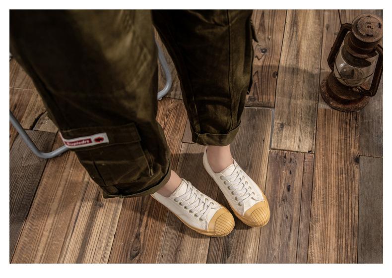 vintage canvas shoes