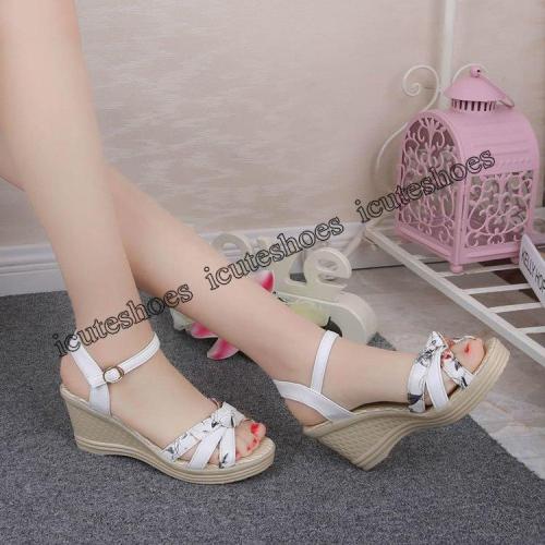 Women Sandals Summer Wedge Sandals Women Shoes Bohemian Fashion buckle classic
