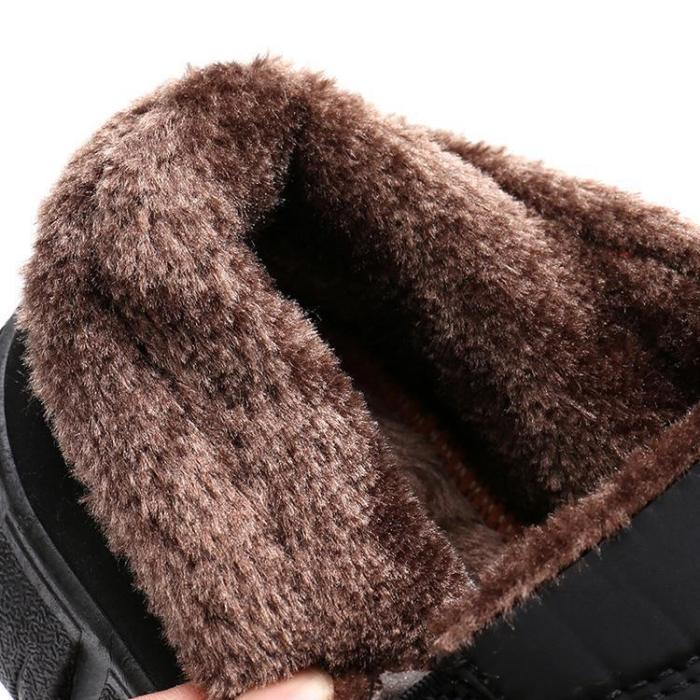 Winter Cotton Boots Waterproof Warm Casual Shoes