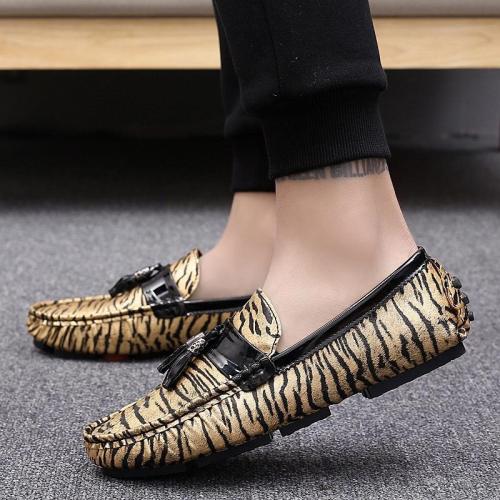 Leopard Print Slip on Casual Shoes