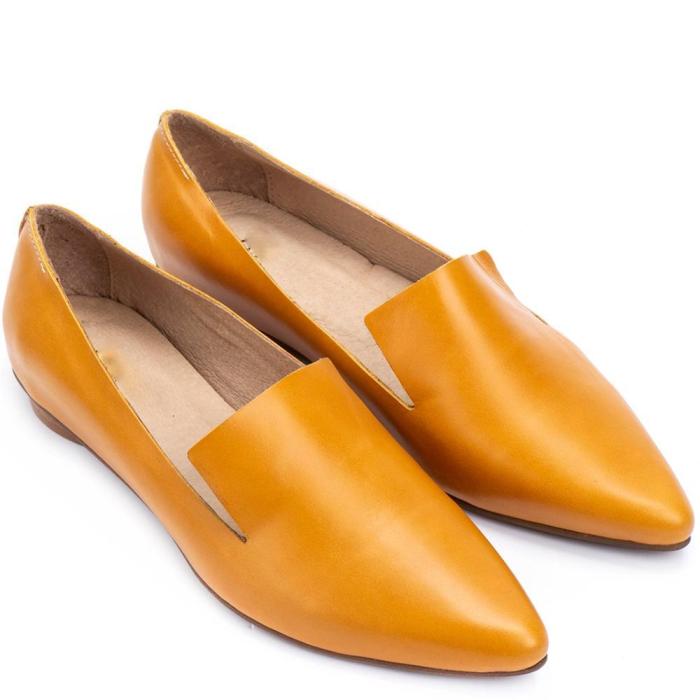Women's Solid Color Pointed Flat   Shoes