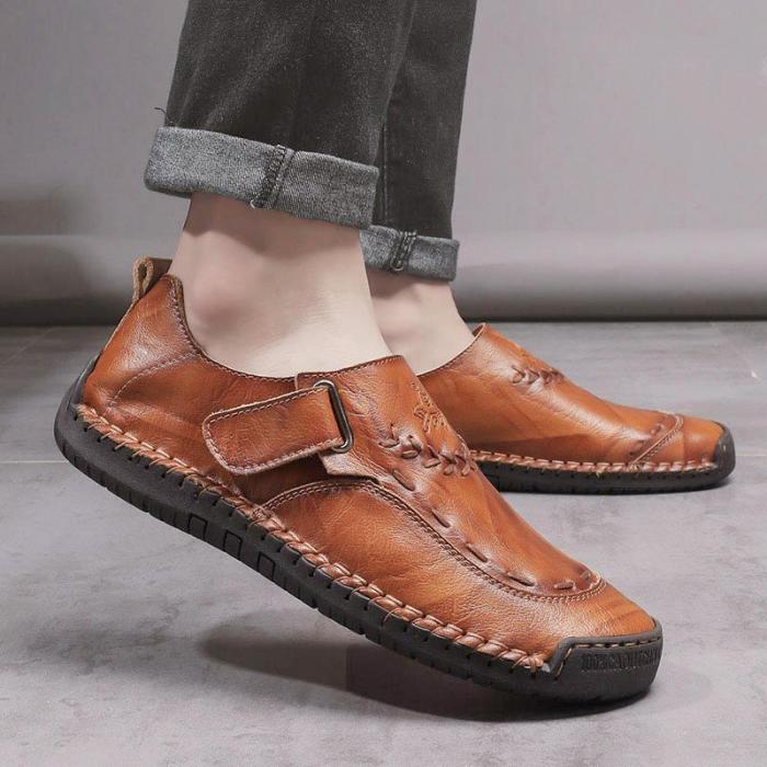 Retro Hook-buckle Casual Shoes
