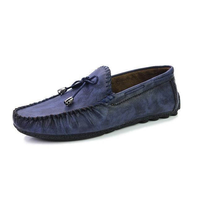 Men Shoes Moccasins Leather Loafers