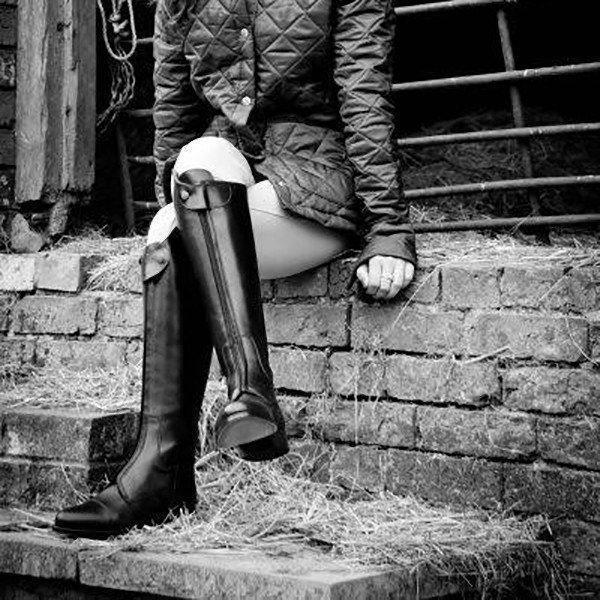 Women Chic Zipper Riding Boots Plus Size Knee-high Boots