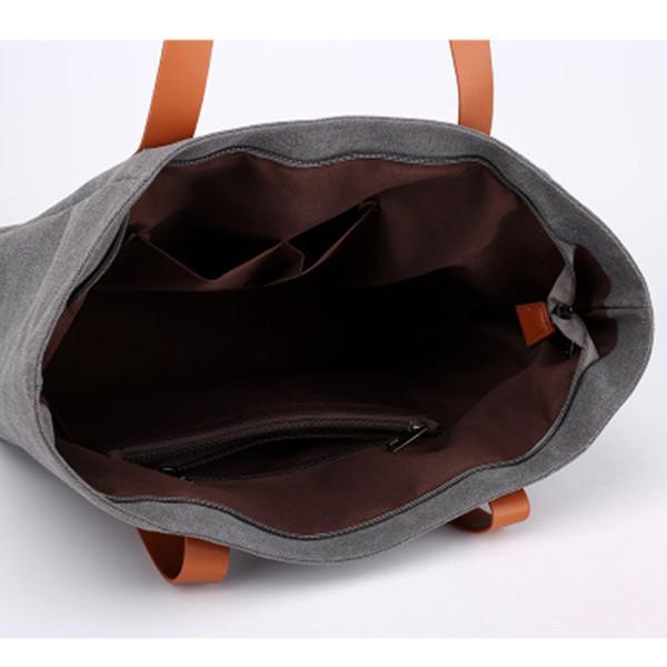 Leisure Canvas Tote Bag Handbag Outdoor Travel Shoulder Bag