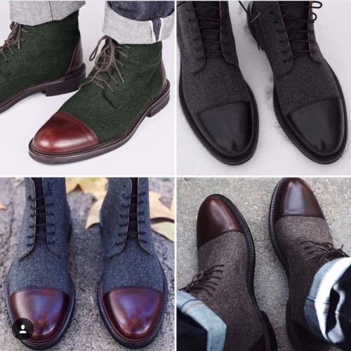 Coloured Men's Boots