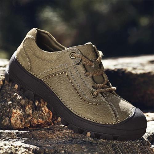 Mens Fashion Outdoor Climbing Shoes Lace Up Flats