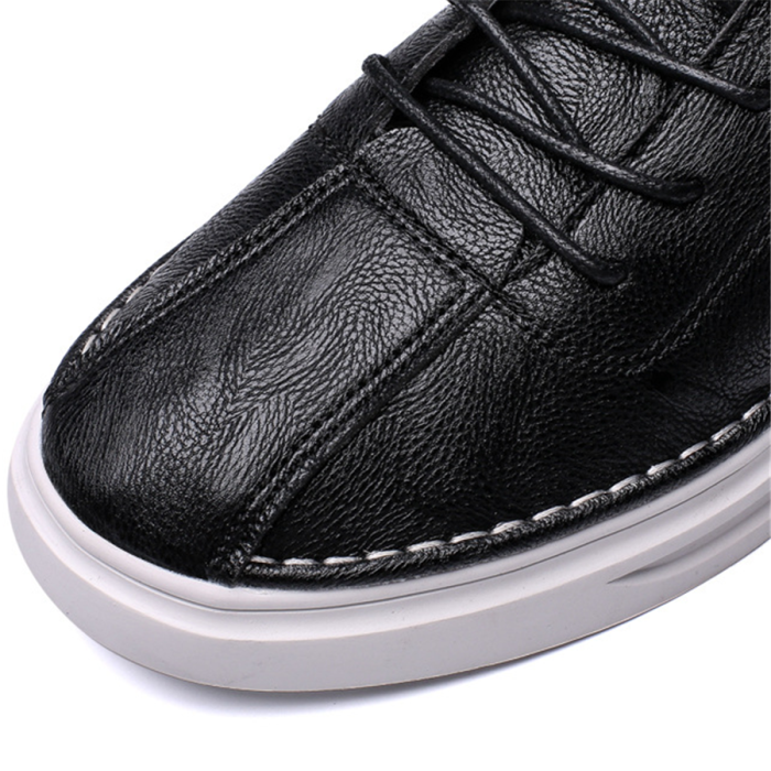 Men's lace high-top versatile casual shoes