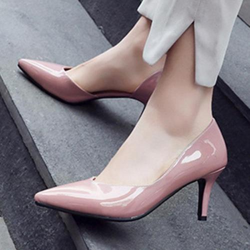 Spring/Summer Work Pointed Toe Stiletto Heel Shoes