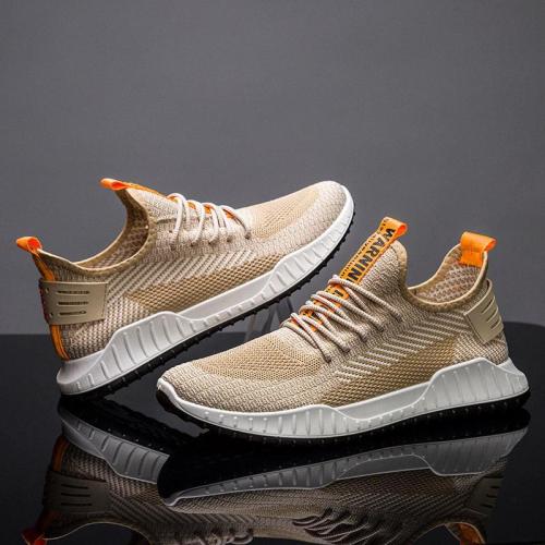 Men's Casual Solid Color Breathable Sneakers