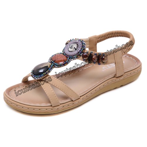 New Ethnic Sandals Bohemian Vacation Beach Slippers