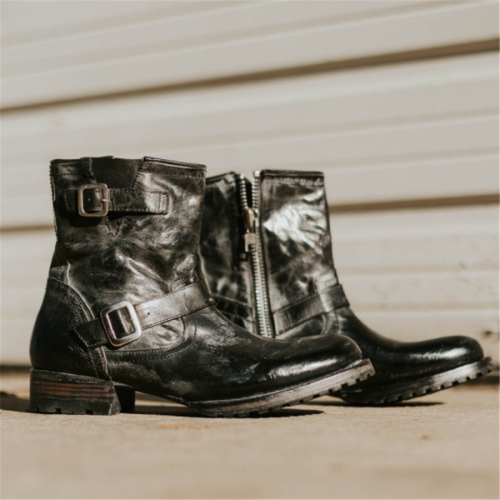Men's Square   With Belt Buckle Wild Boots