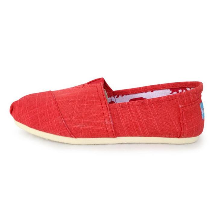 Women's Breathable Slip On Canvas Loafers