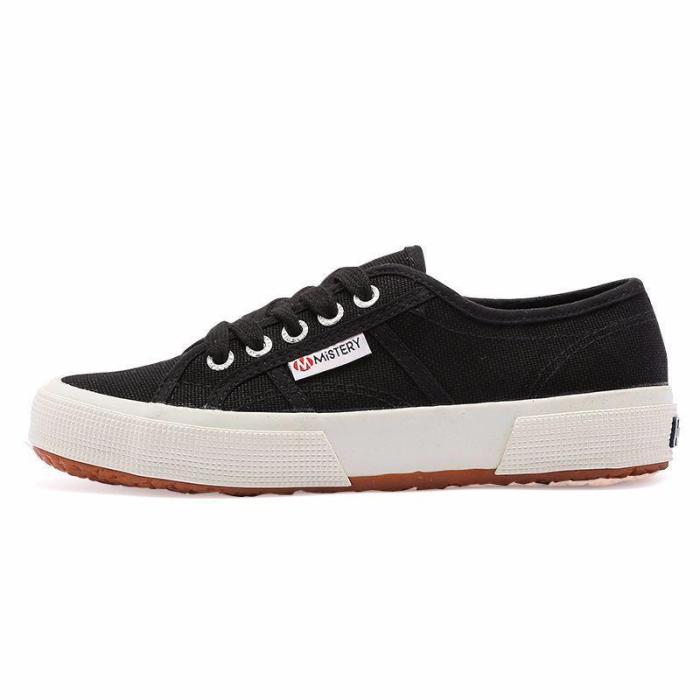 Large Size Daily Lace-up Canvas Sneakers Sport Casual Loafers