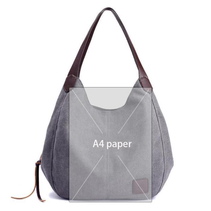 Canvas Leisure Shoulder Bag Messenger Bag