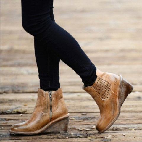 Women Casual Wedges Boots