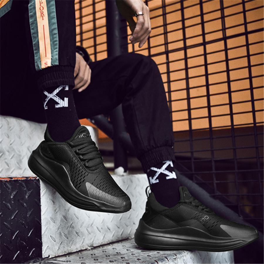 men's casual platform versatile trend sneakers