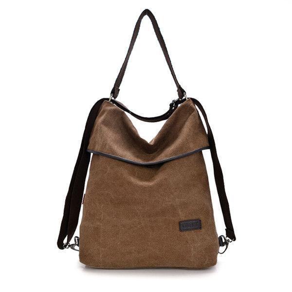 Casual Canvas Shoulder Bag Crossbody Bag Outdoor Backpack