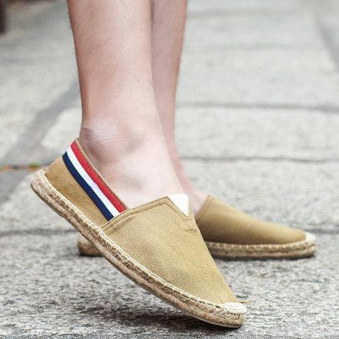 Flat Heel Canvas Daily Flats Loafers
