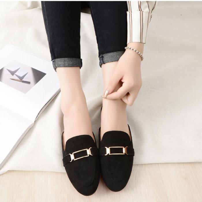 Spring and Autumn New Style Sandals for Women's Retro Outside Wearing Fashionable Muller Shoes Sandals