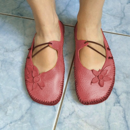WOMEN'S RETRO SOFT LEATHER SHOES WITH SOFT SOLES