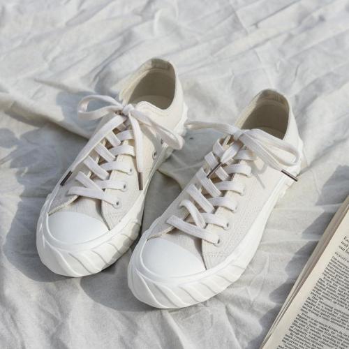 Candy Color Canvas Flats Lace-up Sneaker Loafers