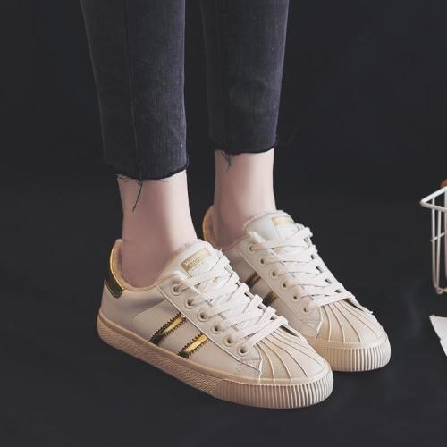 Casual Comfy Warm Lace-up Flat Sneakers