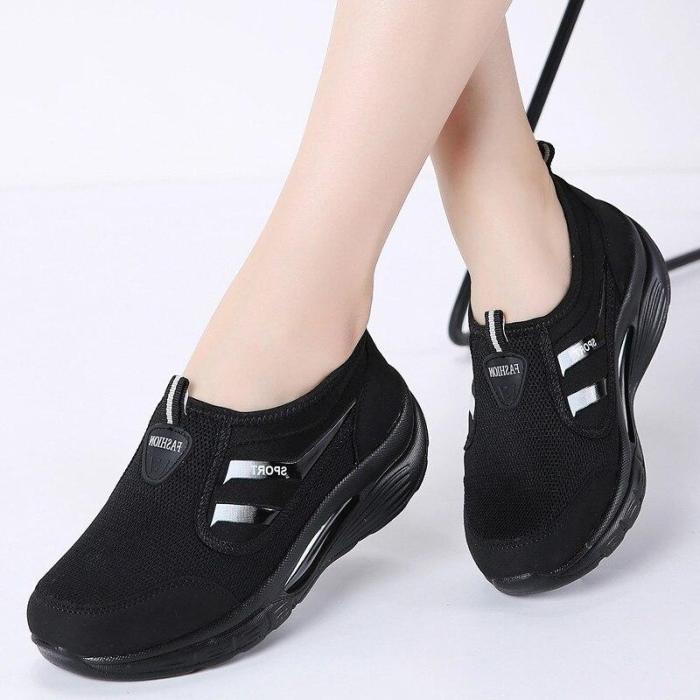 Autumn Women Casual Sneakers Shoes Light Mesh Ladies Sneakers Shoes Woman