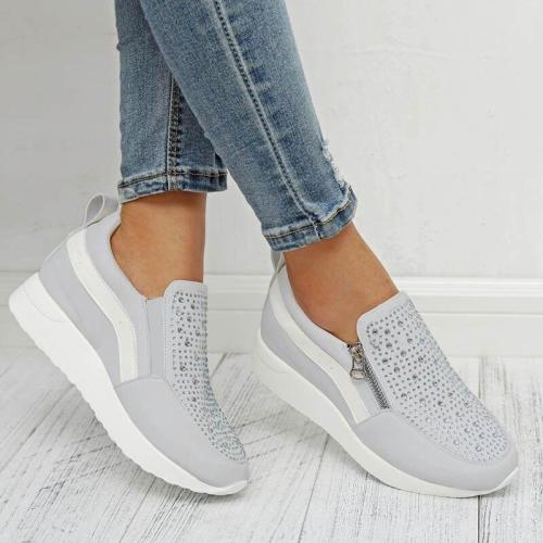 Women Flat Sneakers Casual Flat Ladies Shoes Style  Non-slip Breathable Outdoor Shoes