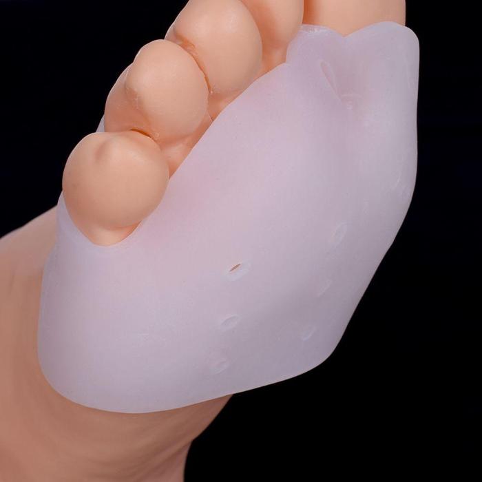 1pair=2pcs Hallux valgus Orthotics Silicone Toes Separator The big Toe Bunion Corrector Foot Daily Use Orthopedic pad Insoles