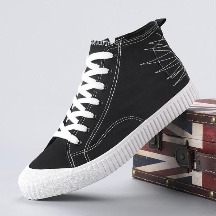 New Hight-Top All-match Casual Round Toe Sneakers
