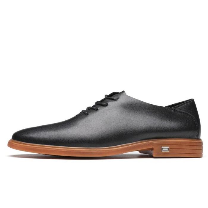 Man Leather Shoes Black Leisure Footwear Summer Autumn Men's Oxfords Dress Shoe New Arrivals
