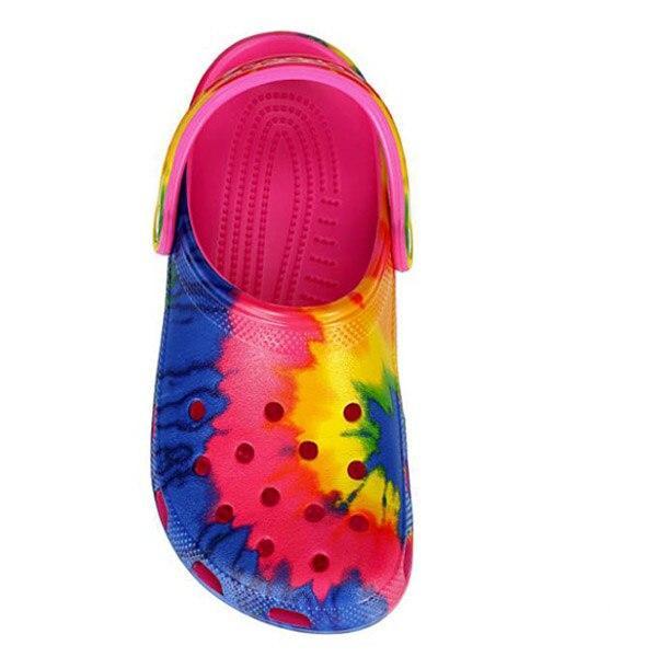 2020 Summer New Beach Hole Shoes Flat Outdoor Slippers Open Toe Fashion Sandals Colorful Plus Size 36-43