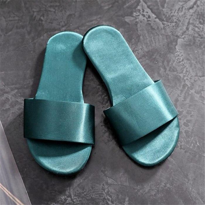 Flat Comfortable Home Women's Slippers Summer Home Flat Sandals