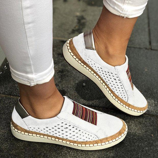 Women's Round Toe Breathable Casual Sneakers