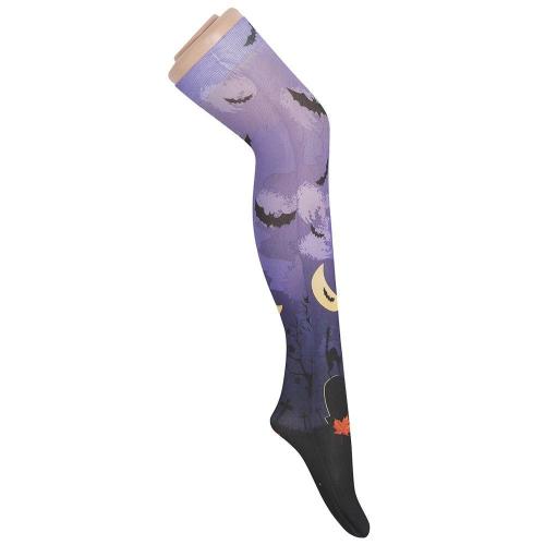 Womens Batman Skull Printed Over The Knee Socks Girls Cute Halloween Cosplay  Long Stockings