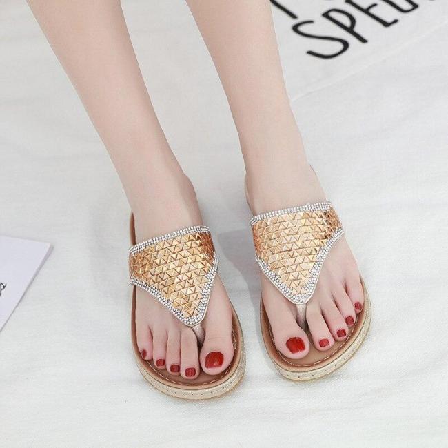 Summer Shoes Woman Sandals Sandalias Slides Wedges Shoes For Women Llat Ladies Sandals