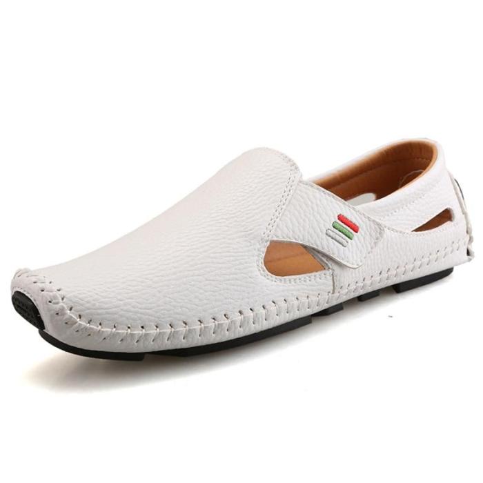 Breathable Walking Casual Shoes Fashion Flat Men's Loafers Men Driving Boats Shoes Big size