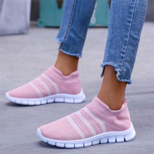 Flat Round Toe Casual Travel Sneakers