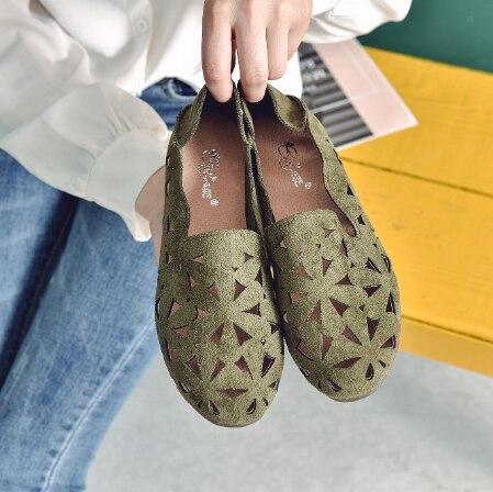 Summer Women Flat Shoes Soft Casual Loafers Female Ballet Flats