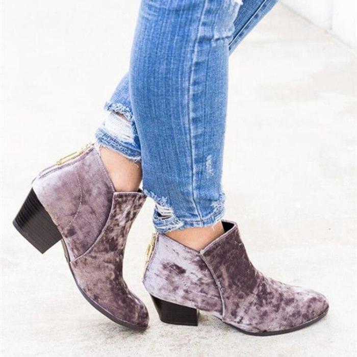 New Boots Women Elastic Ankle Boot Leather Quality Brand Lady Shoes Handmade Botas