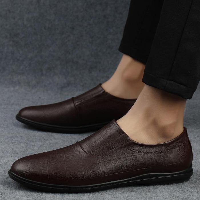 Man Leather Shoes Genuine Leather New Male Moccasins Design Casual Shoe Clax Men's Loafers Flats
