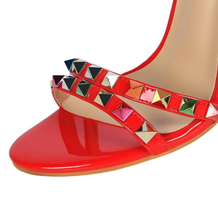 Women High Heels Sandals Lady Sandles Stiletto Gladiator Pumps Summer Platform Shoes
